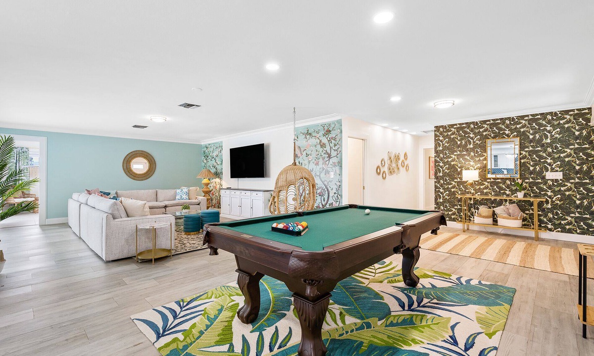 Villages of Palm Beach Lakes House | 6BR Beach Resort-Style Game House! Heated Pool