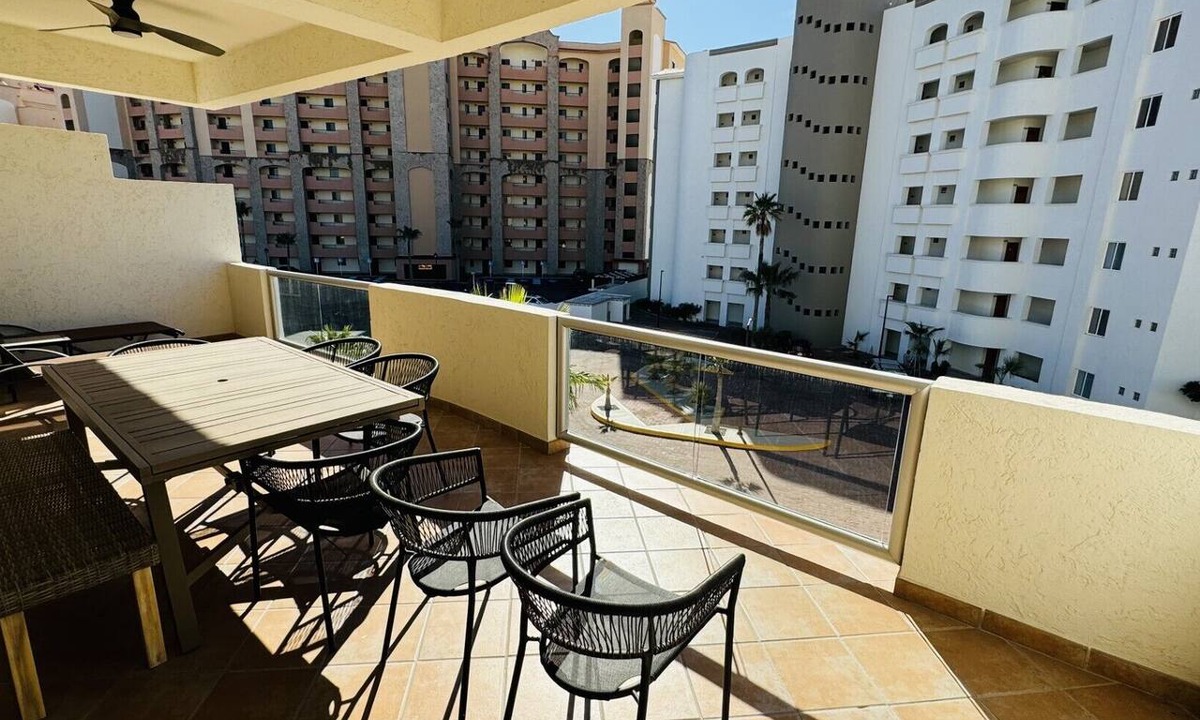 Sandy Beach Condo | Beautiful 2 Bedroom Condo on the Sea of Cortez at Las Palmas Resort D-305