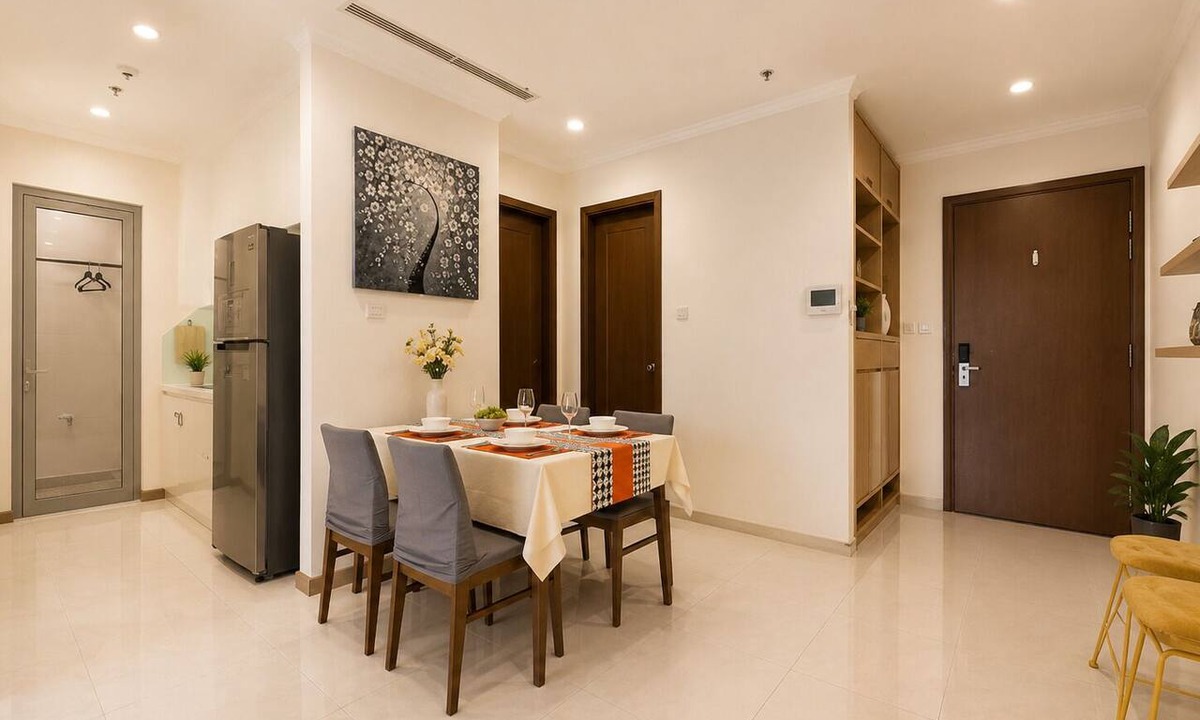 Hang Xanh Condo | Delightful 3-bedroom condo with AC in Thành phố Hồ Chí Minh