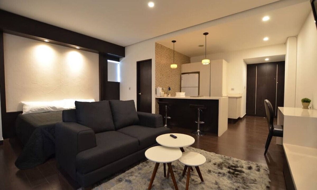 San Pedro Garza Garcia Apartment | LoftStudio - Great Location & Comfortable/Gym & Pool