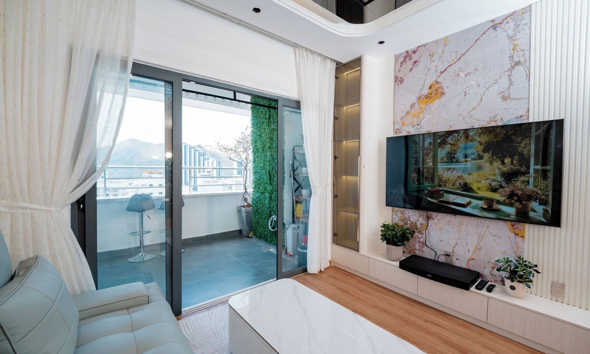 Vinh Phuoc Apartment | Luxury High-Floor 2BR Beachfront Apartment | Panoramic Sea View & Balcony