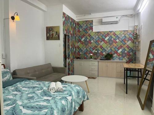 Phuong 1 Apartment | Phòng Tầng Trệt-SGHomestay-Tối đa 4 khách- Cách Bùi Viện 1 km