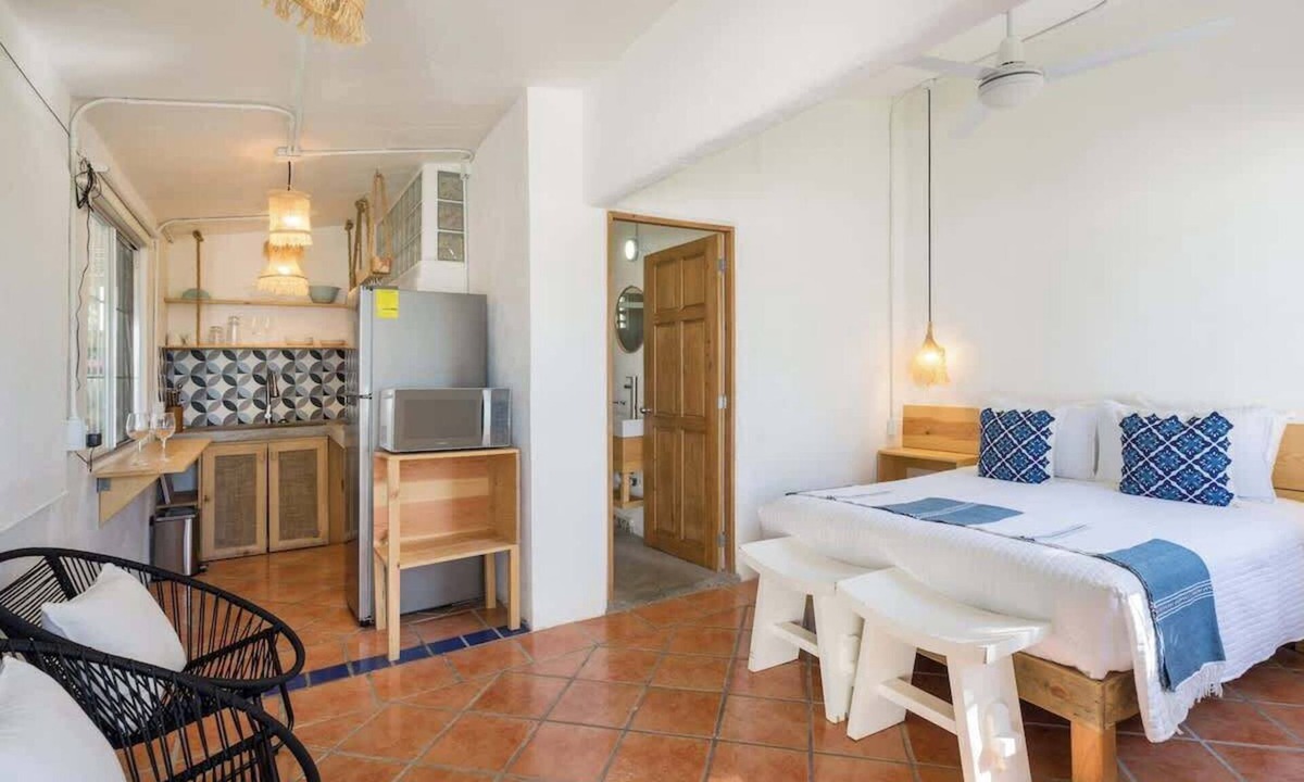 Emiliano Zapata Apartment | Punta Mita Garden Studio Near Surf Breaks