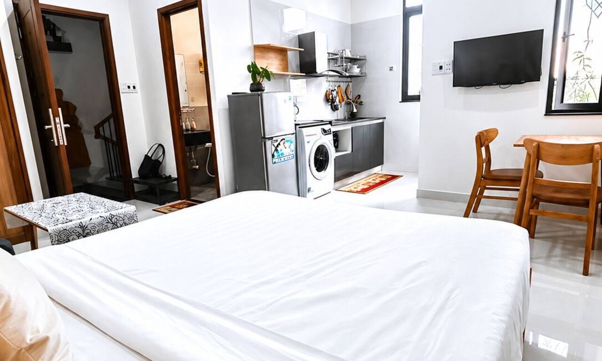 An Hai Đong Apartment | Studio Green AP gần bãi biển & Dragon P402