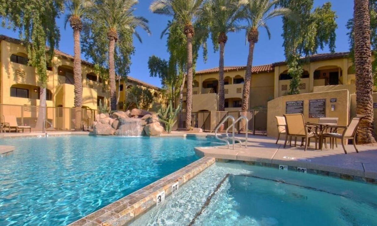 North Scottsdale Hotel | Three 2BR Villas l Sunny Escape with Multiple Pools, Game Room & Full Kitchen