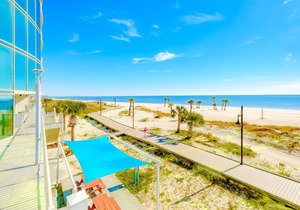 Sea Breeze 405: 2 BR, 2 BA Condominium in Biloxi, Sleeps 6 in Biloxi