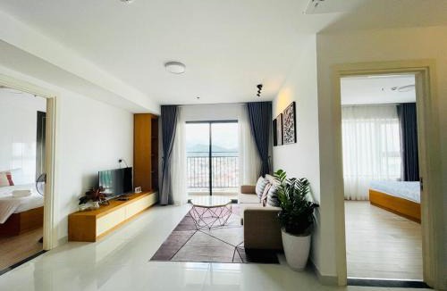Tran Phu Beach Apartment | 1802 - 3BR Sea View Bathtub with Sea View - Dqua Hotel