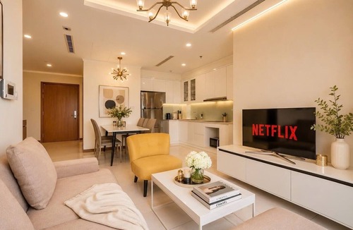 Hang Xanh Condo | 2-bedroom condo in adorable Thành phố Hồ Chí Minh with AC
