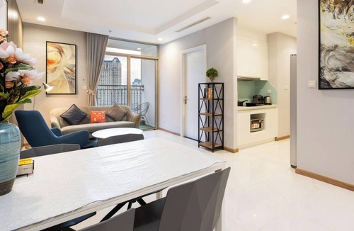 Hang Xanh Condo | 3-bedroom condo in superb Thành phố Hồ Chí Minh with AC