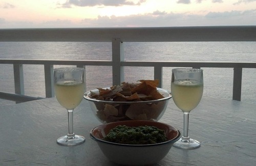Colonia Centro Condo | 7th-Floor Oceanfront Gem: 3BR/3BA, Dive Pier & Walk to Town!