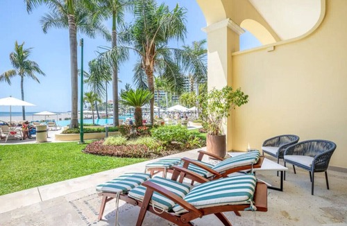 Marina Vallarta Villa | Beachfront ground level superb location