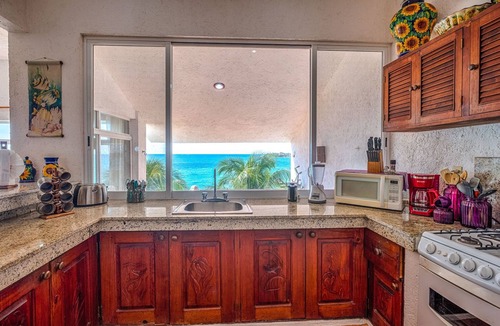 Akumal Condo | Beachfront Penthouse with Pool and Caribbean Sea Views