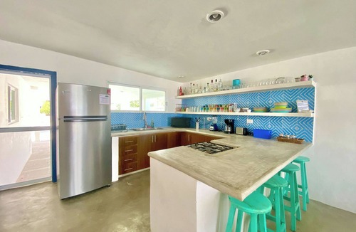 Chuburna Puerto House | Beachfront + Pool + Battery 4BR/4BA