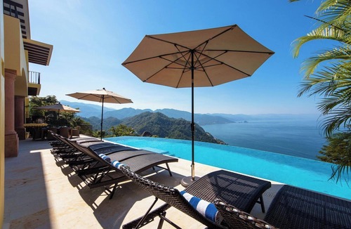 Conchas Chinas Villa | Breathtaking Views of South Coast Puerto Vallarta, Hillside in Upper Concha's Chinas