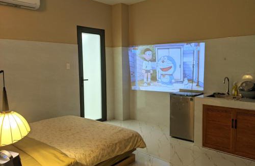 Phu My Apartment | căn hộ 1 phòng ngủ máy chiếu netfix