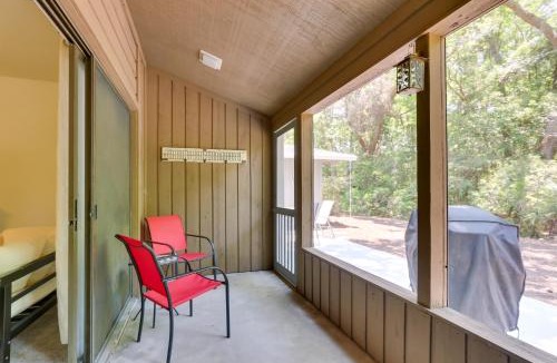 Lawton Woods House | Furnished Patio: Hilton Head Island Resort Cottage