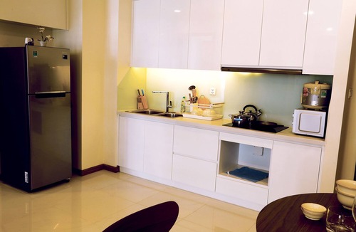 Hang Xanh House | Green Park-view 2BR, Apt in Central Park