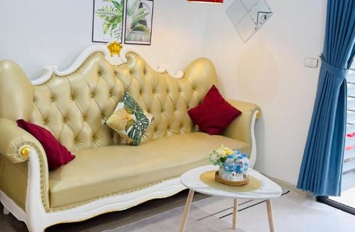 Tu Liem Apartment | GreenStay, 2 bedroom, 2 WC, 1 living room in Vinhomes Greenbay, view Marriott Hotel