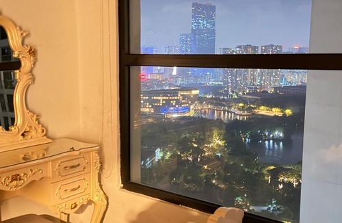 Tu Liem Apartment | GreenStay, 2 bedroom, 2 WC, 1 living room in Vinhomes Greenbay, view Marriott Hotel