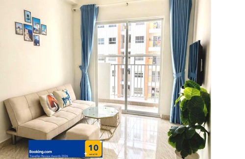 Nha Trang Apartment | Kate's House Apt 2BR 2Bath - Balcony - 5' to beach