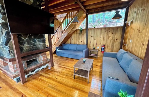 San Jose del Pacifico Ski Chalet | New Secret Chalet in Magic Forest with Starlink