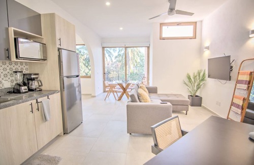 Bucerias Apartment | Oceanview Studio 3.5 Blocks to Beach