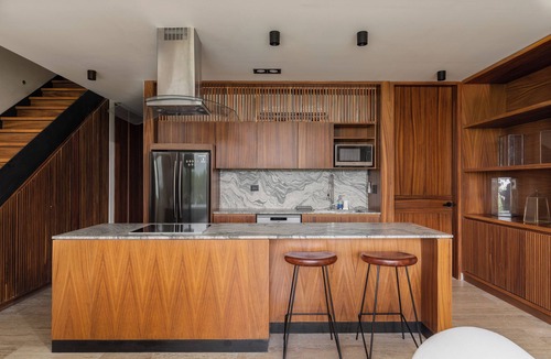 Zama Apartment | Spacious 3-bedroom Ph with WiFi, AC in lovely Tulum
