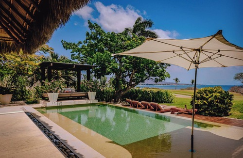 Punta de Mita Villa | SPECTACULAR 5* Luxury OCEANFRONT Villa,7* staff, 6 Bed 7b at 4 Seasons