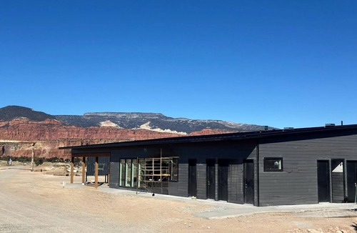 Teasdale Cabin | Stargazing A-Frame Cabin for an Amazing Escape with Your Pet Between Boulder and Thousand Lake Mountains, Utah