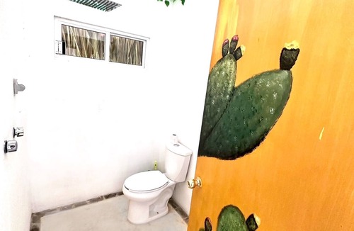 Mazunte Apartment | Tropical Cabin with Ocean View | AC | Kitchen
