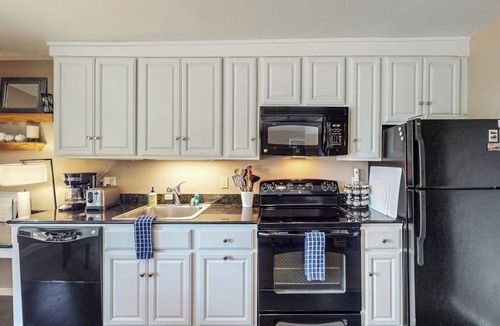 Rosario Condo | Wonderful Waterfront Escape with Three Balconies and Gas Fireplace