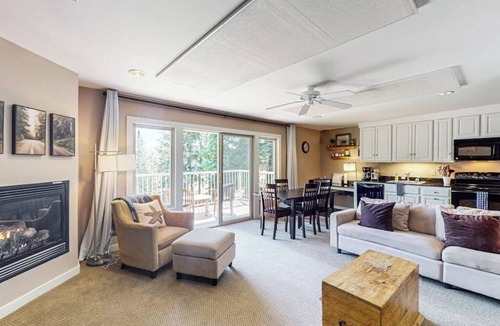 Rosario Condo | Wonderful Waterfront Escape with Three Balconies and Gas Fireplace