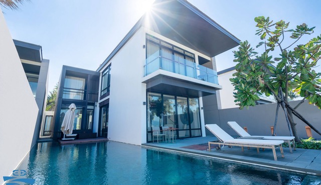 Beach front villa by Emblemsea in hyatt