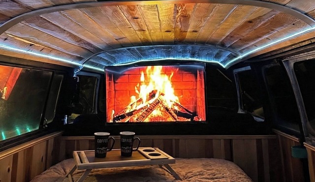 Biciting Combi Love Glamping with Jacuzzi and Views in Mineral del Chico