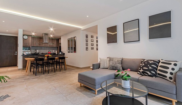 Black & White Apartment, an oasis in Cuernavaca in Cuernavaca