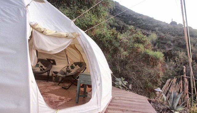 Boho Glamping | Private Jacuzzi | Wine Country in Ensenada