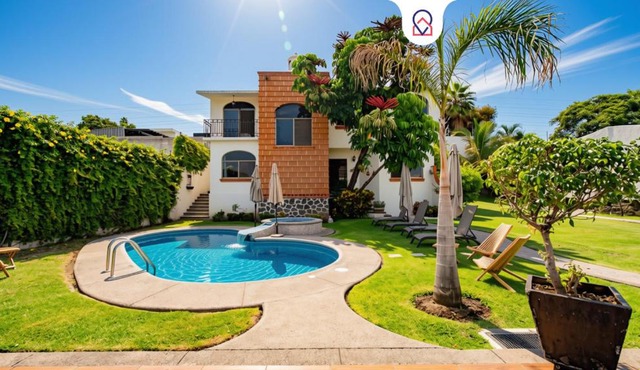 Casa Melmar, Pool, Garden & Palapa in Cuernavaca in Temixco