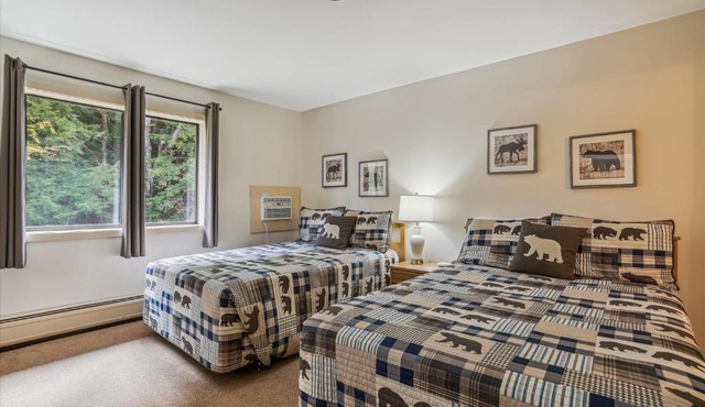 Cedarbrook Two Double bed Standard Hotel room 217 in Killington