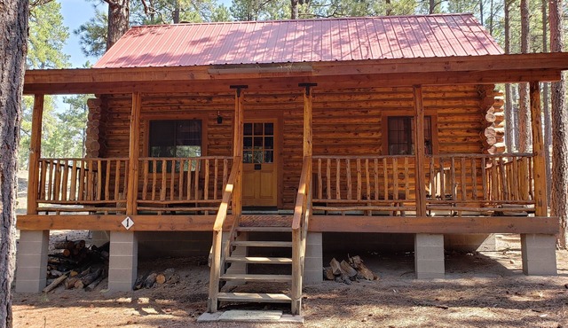 Circle Pine Ranch - "The Real Log Cabin Experience" in Alpine