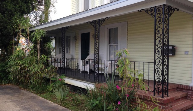 Comfy King, queen pullout, relaxing front Porch, Short Walk To Downtown in DeLand