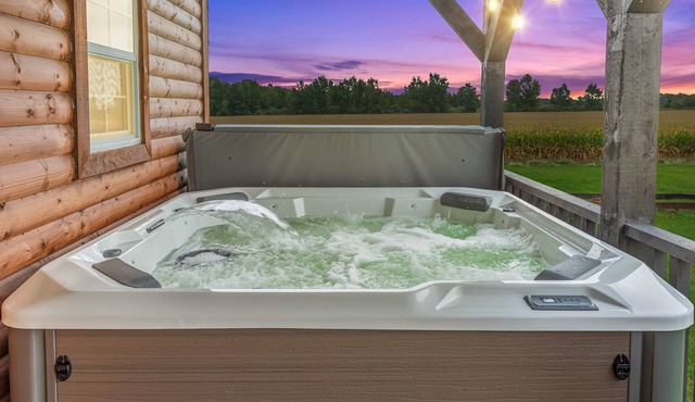 Cozy Cabin, Luxury Hot Tub, GameRoom -Lake Huron in Applegate