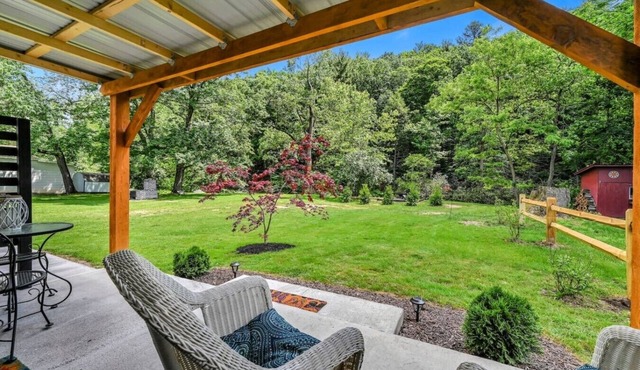 Cozy Tiny River Studio with Fire Pit & BBQ Area in Cressona