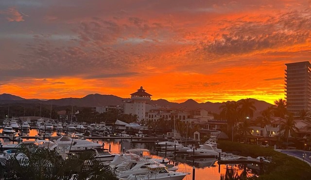 Exclusive Marina-Front Villa Surrounded by Ocean, Yachts, and Natural Beauty in Ixtapa