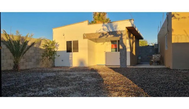 Gated and secured white house in Puerto Peñasco