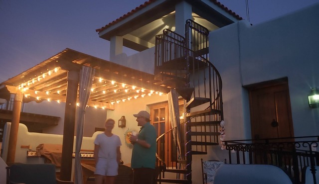 Gorgeous Casita Steps from the Beach with Spectacular Mountain Sunset Views! in Loreto Bay