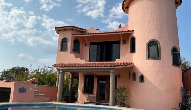 Hillside Elegance Pacific View 2 Bedroom 3 Full Baths & Gourmet Kitchen and Chef in Lo de Marcos