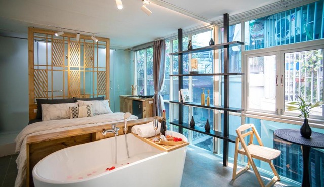 Homestay CHẤT- Train Street-Local-Free Laundry