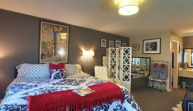 Jacuzzi Suite 204 at Tradewinds in Eureka Springs