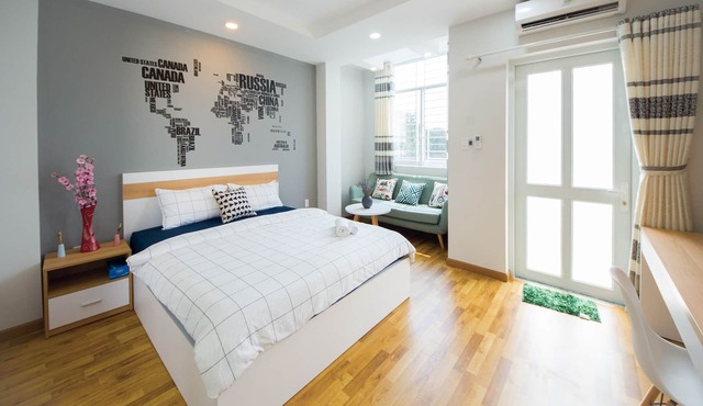 Lency Home 1-bedroom VERY NICE near Bui Vien Backpackers Street