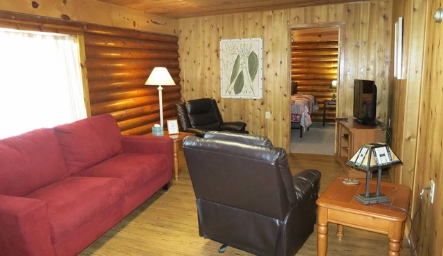 Log duplex - 1/2 mile from gate of Eielson AFB. in North Pole